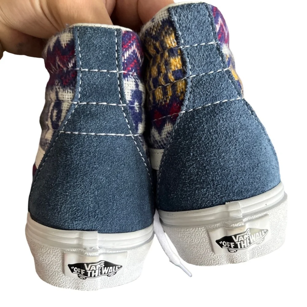 NWT Vans Fair Isle Sk8 Hi - size 5W 3.5M